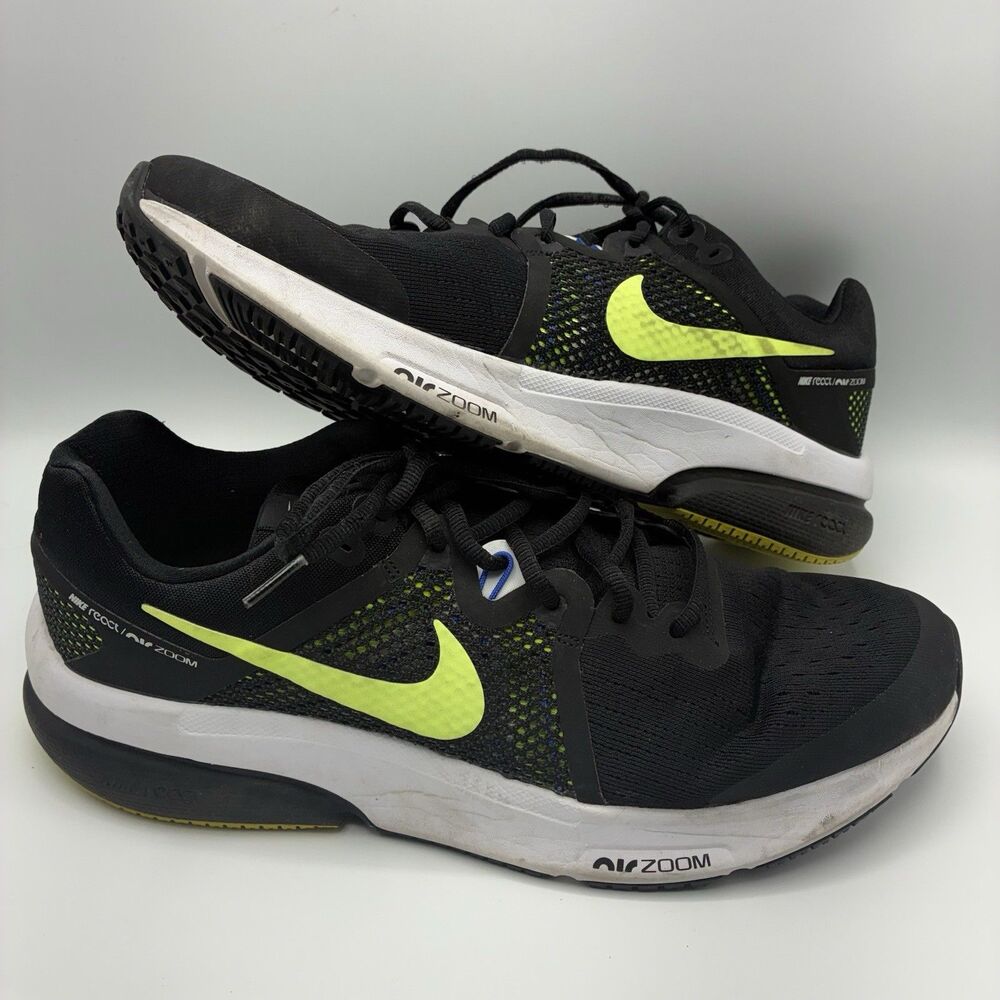 Nike Air Zoom Prevail React Shoes Black Volt Green Mens 12 Sneakers DA1102-003